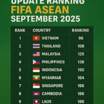 Ranking FIFA ASEAN