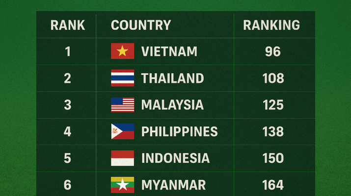Ranking FIFA ASEAN