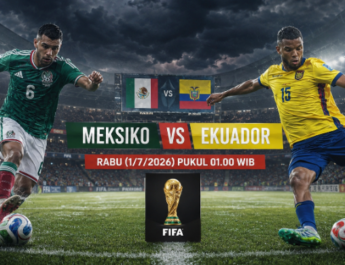 Ilustrasi meksiko vs ekuador untuk artikel Meksiko vs Ekuador: Adu Napas di Stadion Azteca